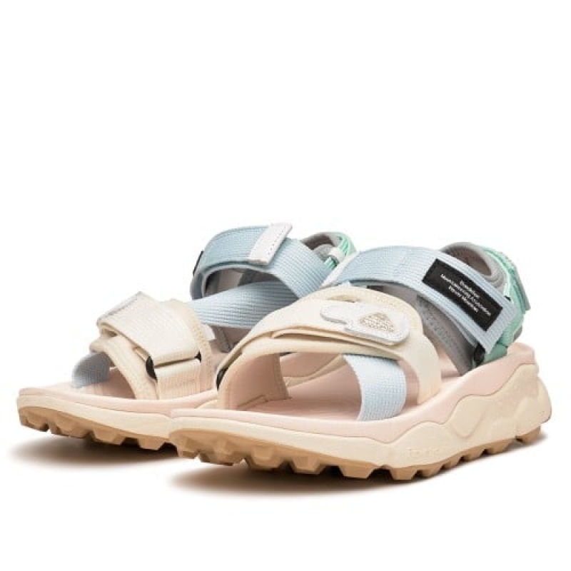 Sandalias Flower Mountain Nazca 2 Mujer Beige | KFH6892AF