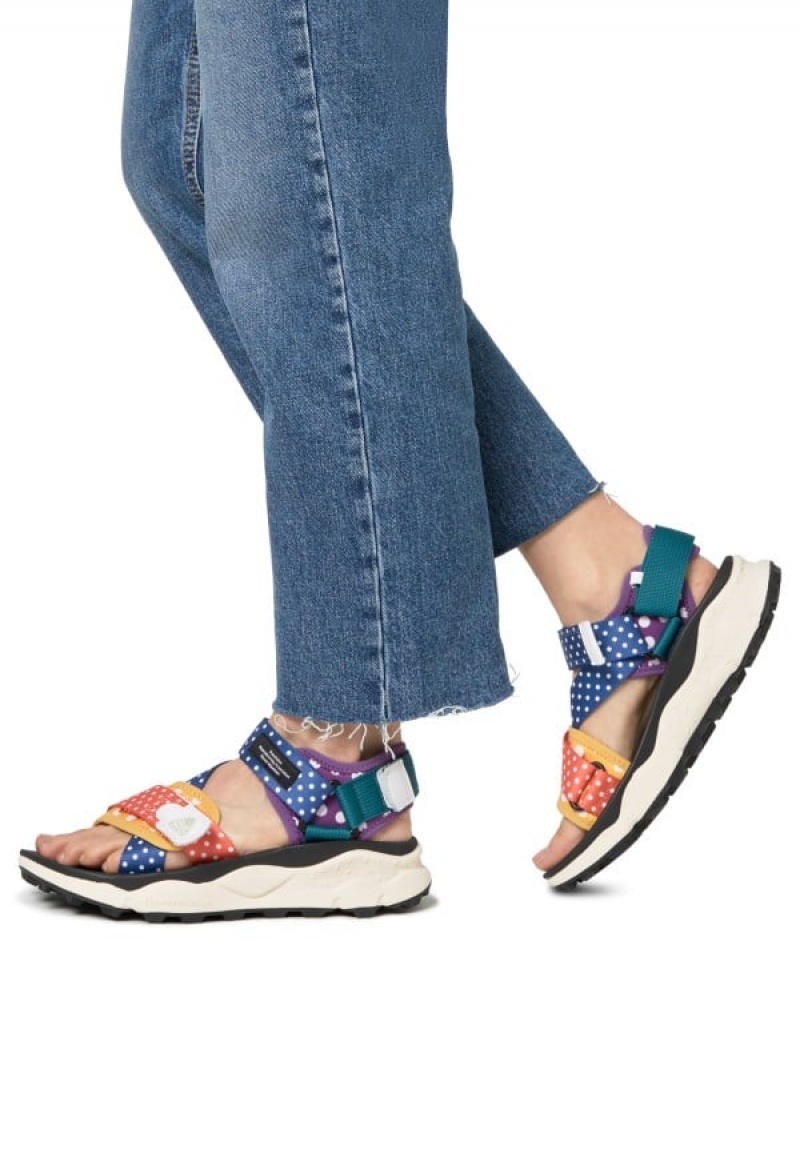 Sandalias Flower Mountain Nazca 2 Mujer Azules | UEW262CW