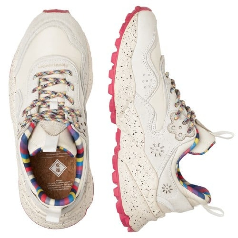 Zapatillas Flower Mountain Kotetsu Mujer Blancas | PTU88QL