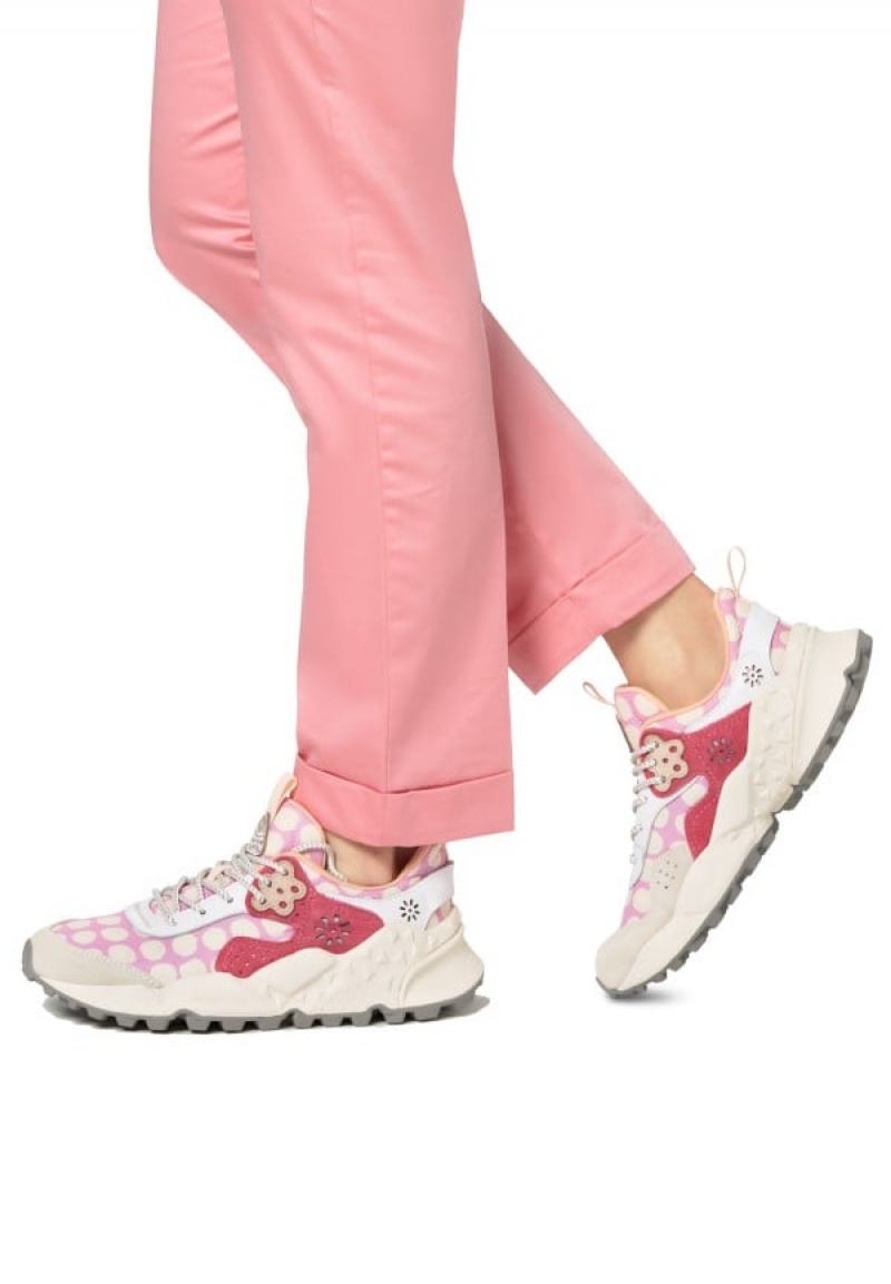 Zapatillas Flower Mountain Kotetsu Mujer Rosas Fucsia | PVX5778BF