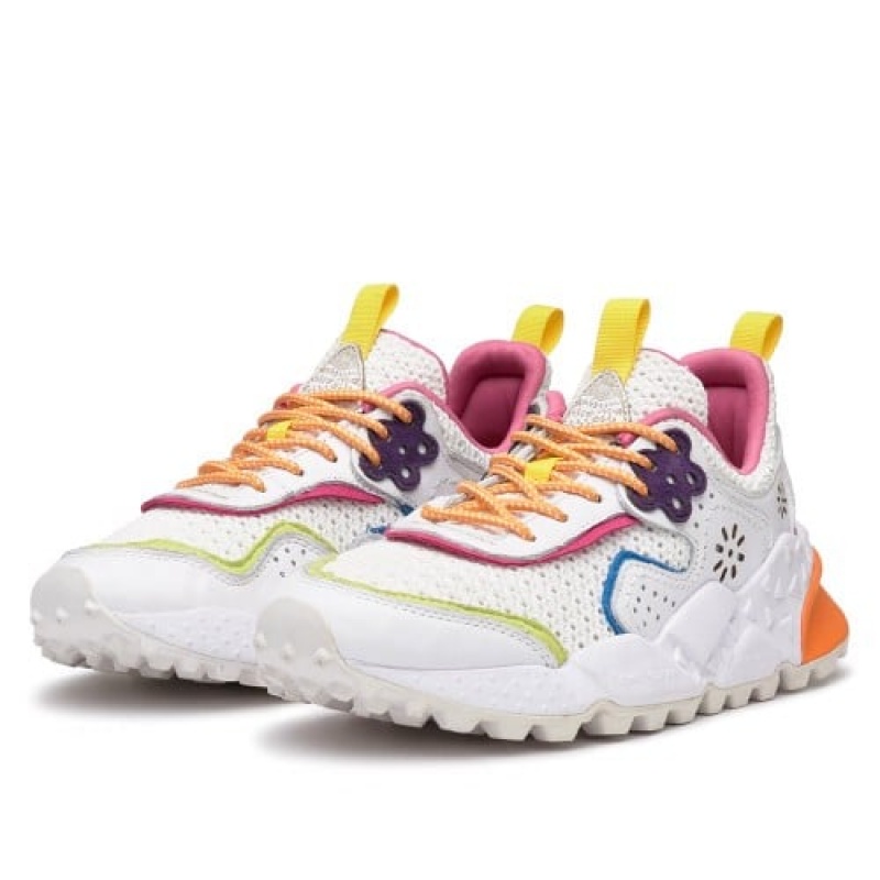 Zapatillas Flower Mountain Kotetsu Mujer Blancas | PPS3159LK