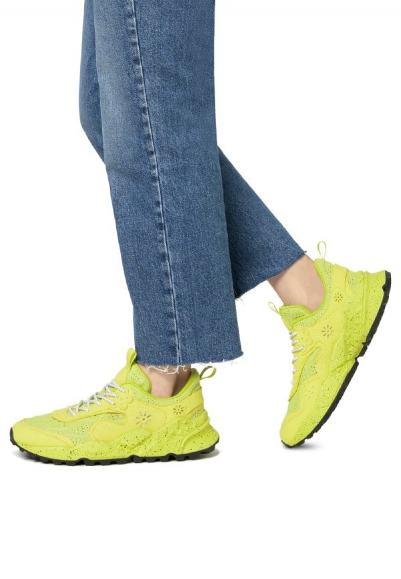 Zapatillas Flower Mountain Kotetsu Uni Hombre Amarillo | UTQ9033RK