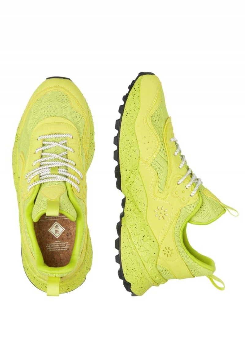 Zapatillas Flower Mountain Kotetsu Uni Hombre Amarillo | UTQ9033RK