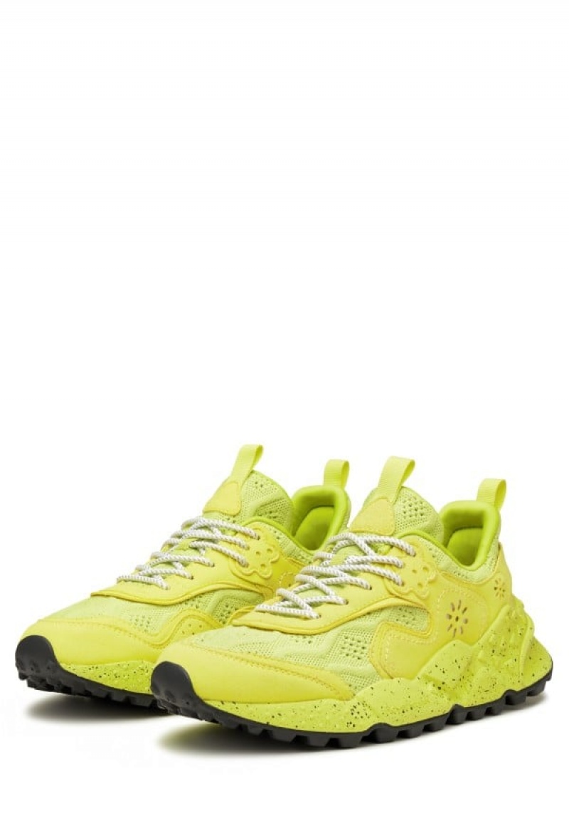 Zapatillas Flower Mountain Kotetsu Uni Hombre Amarillo | UTQ9033RK