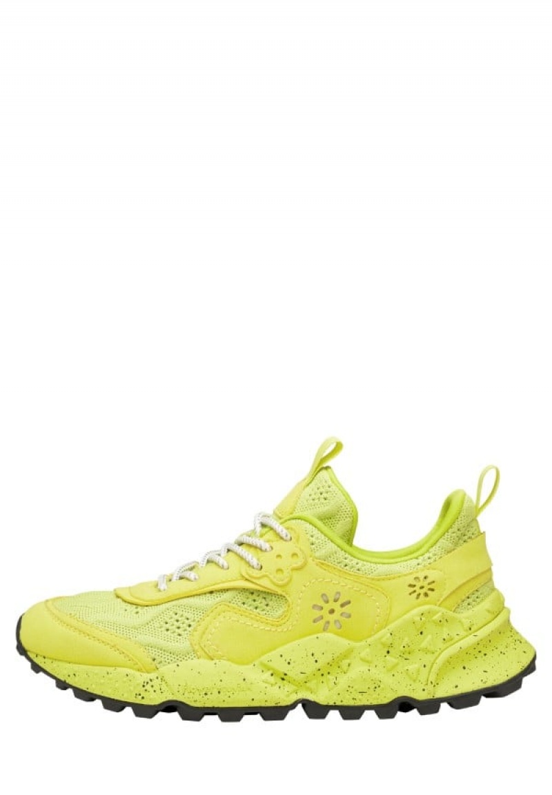 Zapatillas Flower Mountain Kotetsu Uni Hombre Amarillo | UTQ9033RK