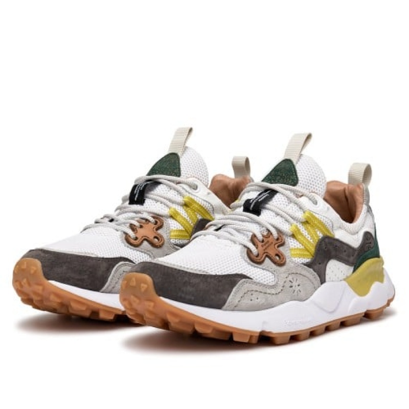 Zapatillas Flower Mountain Yamano 3 Hombre Blancas | TIW1149EH