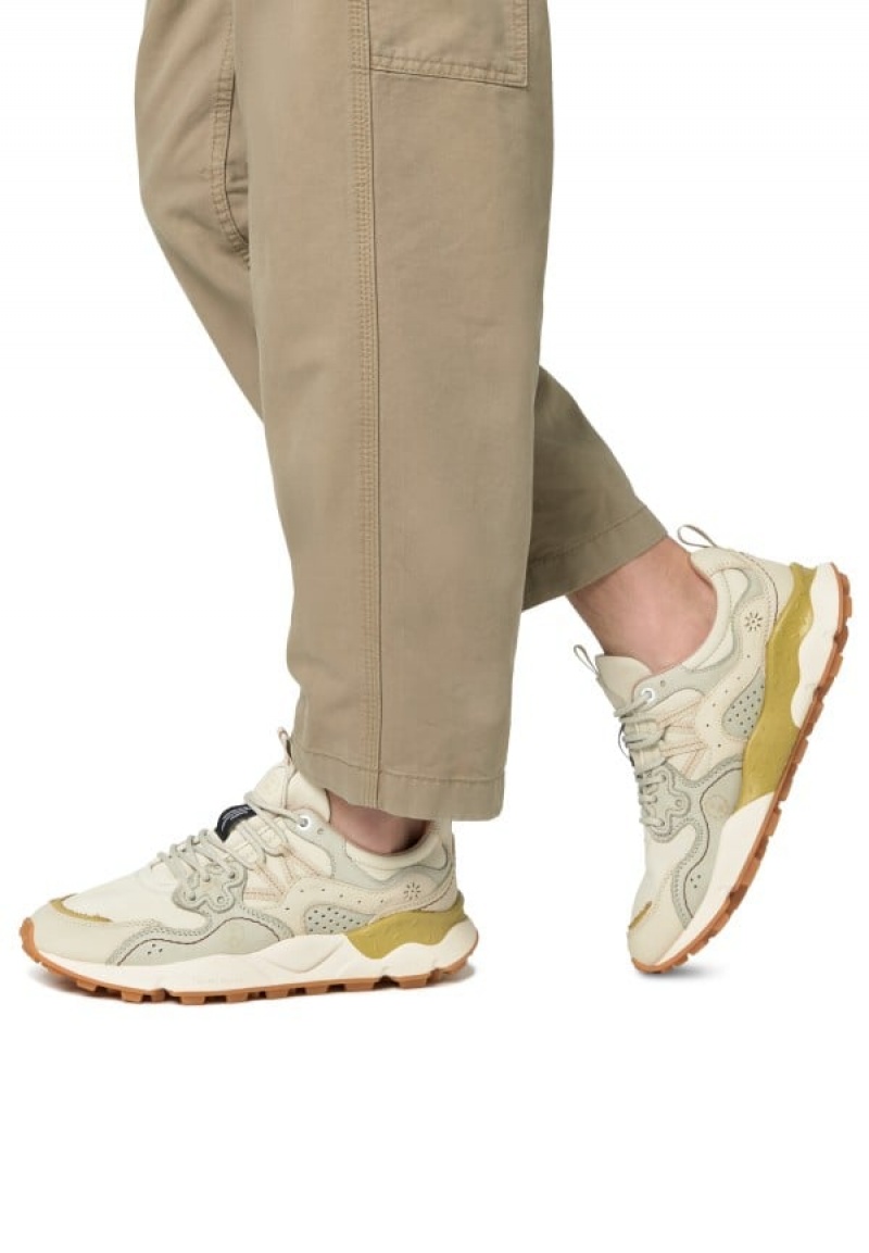 Zapatillas Flower Mountain Yamano 3 Uni Uw Hombre Beige | RIE813SX