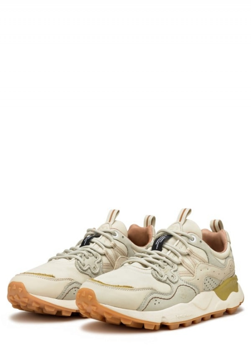 Zapatillas Flower Mountain Yamano 3 Uni Uw Hombre Beige | RIE813SX